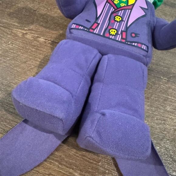 LEGO Batman Movie The Joker Plush Toy 13" 2017 Retired FLAWS - Picture 4 of 10